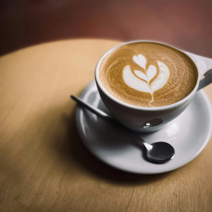Cappuccino s latte art